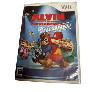 Alvin and the Chipmunks The Squeakquel Video Game for Wii